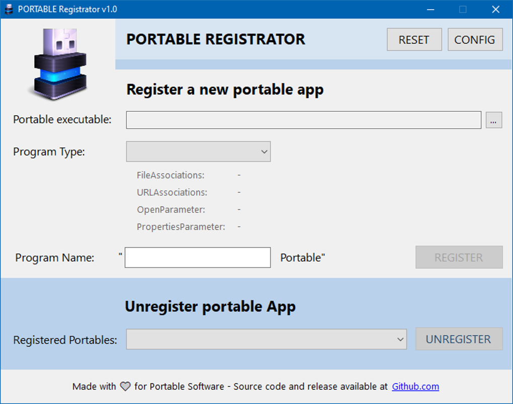 PORTABLE Registrator - Download